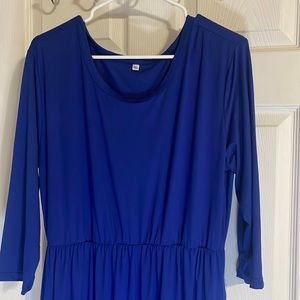 Maxi Dress - Royal Blue
